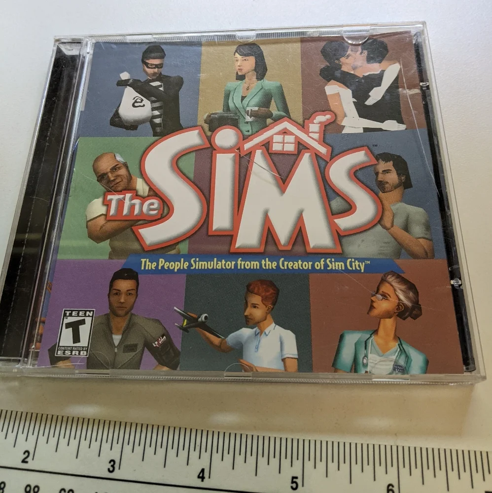 Bundle of 3 The Sims, House Party Expansion Pack,Sim City 3000 Unlimited